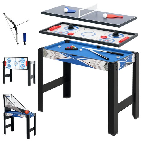 Spieletisch billard - 5-in-1-spieletisch,,