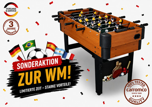 Carromco multigame campus - carromco, campus-xt